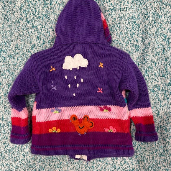 Susandina zip-up sweater toddler size 0 - Picture 3 of 3